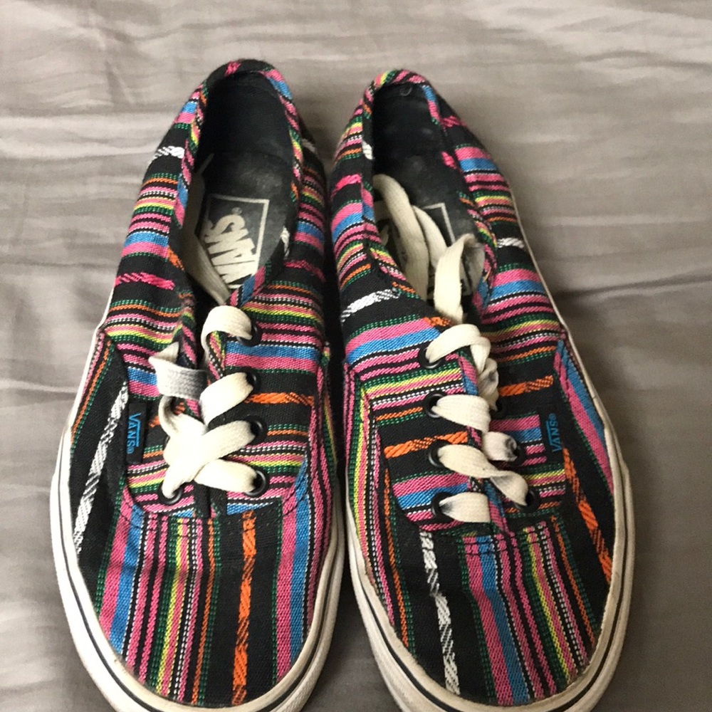 Multicolored vans